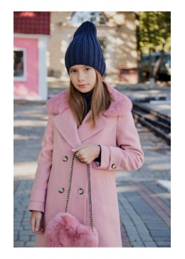 MiliLook пальто Эбби розовое